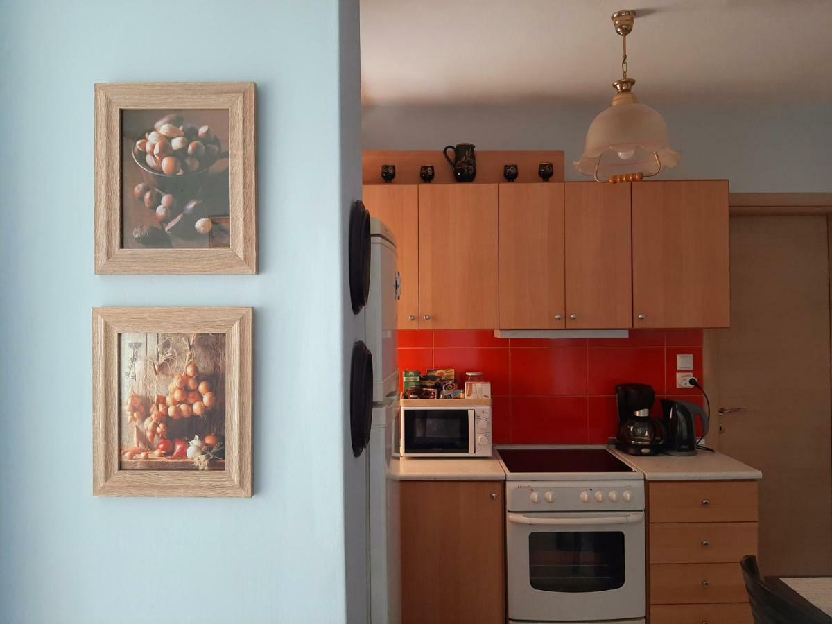Apartemen 45 m² dengan 1 kamar tidur dan 1 kamar mandi pribadi di Kavala Bagian luar foto