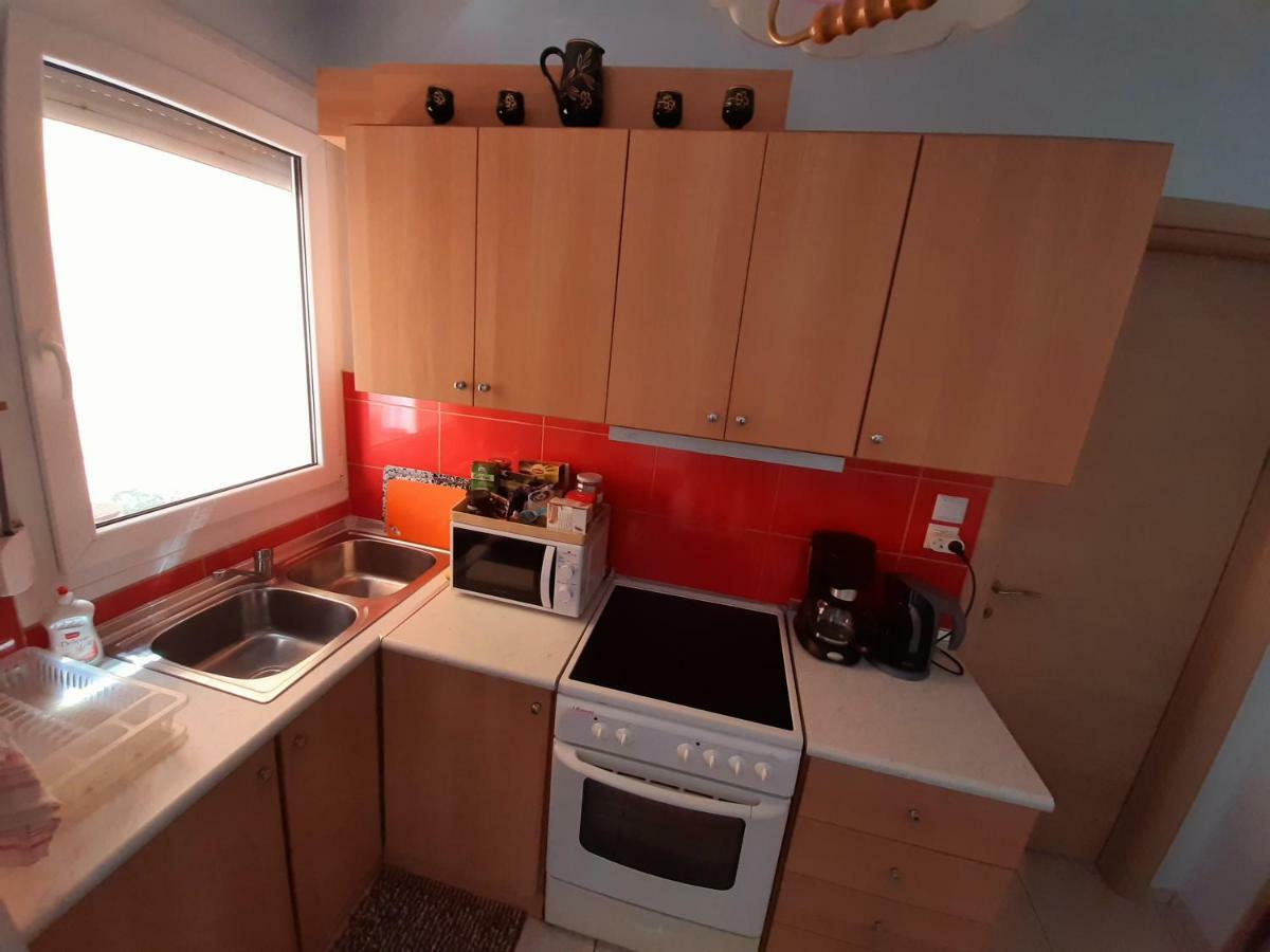 Apartemen 45 m² dengan 1 kamar tidur dan 1 kamar mandi pribadi di Kavala Bagian luar foto